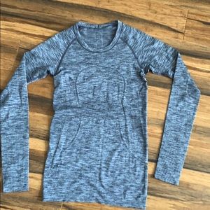 Lululemon purple swiftly tech long sleeve.